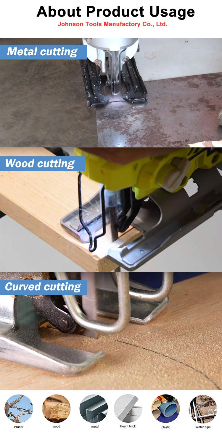 25 Piece Professional Jigsaw Saw Blades For Drywall Board Wood And Metal Cutting