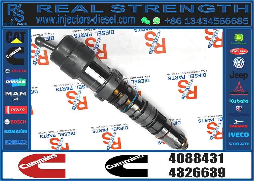 4076533 QSK23 Diesel Engine Common Rail Fuel Injector 4088427 4001813 4087893 4326780 4088416QSK23 Engine Spare Parts Co