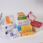 Box Pumping Facial Tissue Carton Box Sealing Packing Machine Production Line for