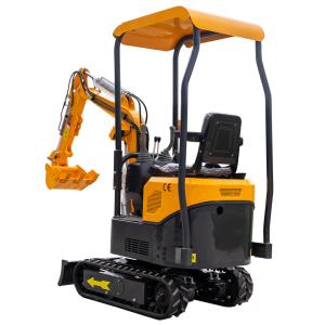 Wholesale 1Ton Four Legged Shed Mini Crawler Excavator Low Consumption from china suppliers