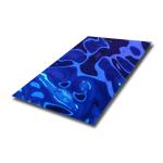 1000mm Width Decorative Stainless Steel Sheet Rose Gold Mirror Stamped Plate 2D