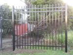 6ft x 8ft Wrought Iron Garden Fence Ornamental Iron Fence Steel Fence