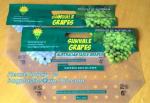 Fresh Lettuce Salad Fruits Pouches BOPP Anti Fog Leafy Vegetables Packaging Bags