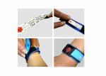 Unisex Custom Vital ID Wristband / Children My ID Bracelet RoHs Approved