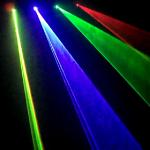 Dj Disco Party Laser Lights Waterproof High Power RGBY Color Laser