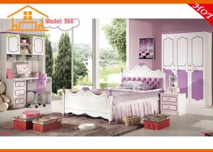 Wholesale Colourful Antique design Wooden kids bedroom Promotional Queen antique princess Top quality children's bedroom from china suppliers