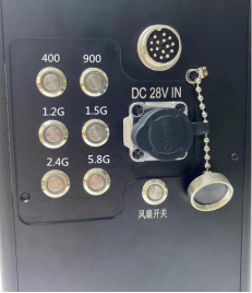 Portable 50W backpack drone defense 2km 6-band drone detection