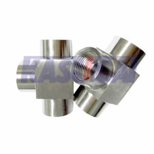 Wholesale High Pressure SS Fittings , Forged Stainless Steel Socket Weld Coupling SW from china suppliers