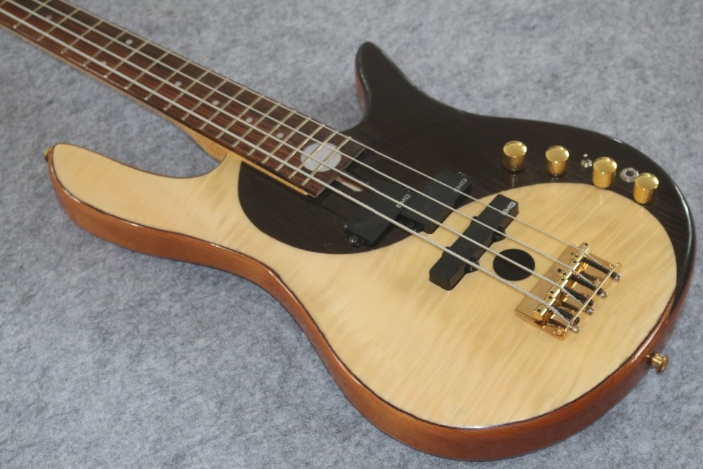 4 Strings Electric Bass Guitar maple Body / Bass Guitar Bass Music instruments Free Shipping
