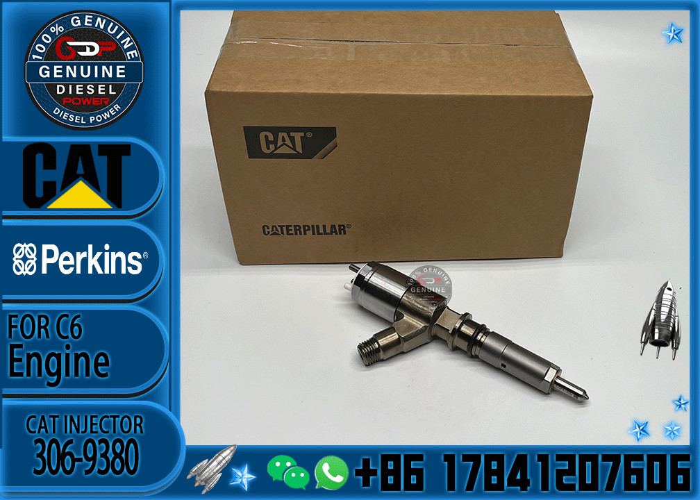 306-9380 10R-7672 Hot sell good price excavator diesel fuel injector 3069380 10R7672 2645A734 for Caterpillar C6.6 Engin