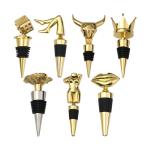 Custom Wine Bottle Stopper Metal Silicone Bottle Stoppers Die Casting