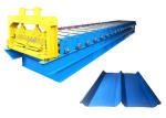 Prepainted Galvanized Standing Seam Metal Machine , Color Steel Roll Forming