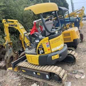 Wholesale Smallest mini excavator Komatsu PC20 without cab small digger used machinery mini the excav best excav crawler from china suppliers