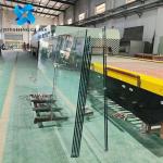Construction Flat Toughened Glass 6mm 8mm 10mm 12mm Door Tempered Glass