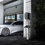 IP55 IP66 AC EV Chargers 3P Residential Electric Car Chargers Black Tempered