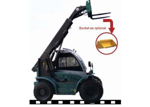 Wholesale 6M Max Lifting Height Telescopic Boom Forklift for Goods Transportation / Engineering Building from china suppliers