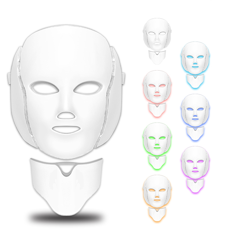 FanXi 7 Colors Light Therapy Face Mask Home Use Photon LED Light Mask