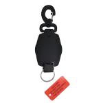scuba diving plastic wire-gate swivel clip retractable