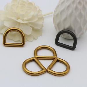 Wholesale Lowest cost mass production low-end quality 19 mm bag metal d buckles from china suppliers