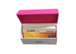 Hot Stamping Magnet Gift Box Packaging Textured Surface With Pink Color