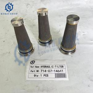 Wholesale Komatsu Wheel Loader Parts Hydraulic Filter 714-07-14641 419-15-16930 for WA420 WA450 WA420-3 WA470-3 WA320-3H SH60578 from china suppliers