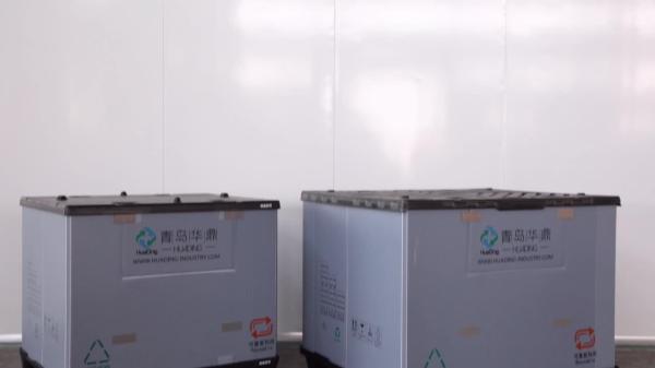 Large heavy duty logistics box pallets packaging boxes storage collapsible