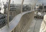 Stainless Steel 316 SS304 Architectural Balcony Safety Net X- Tend Ferrule Rope
