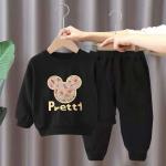 Boys And Girls Children'S Long Sleeve Set Cartoon Pattern