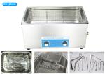 Mechanical Control Medical Ultrasonic Cleaner 30L Stainless Steel SUS304 Tank
