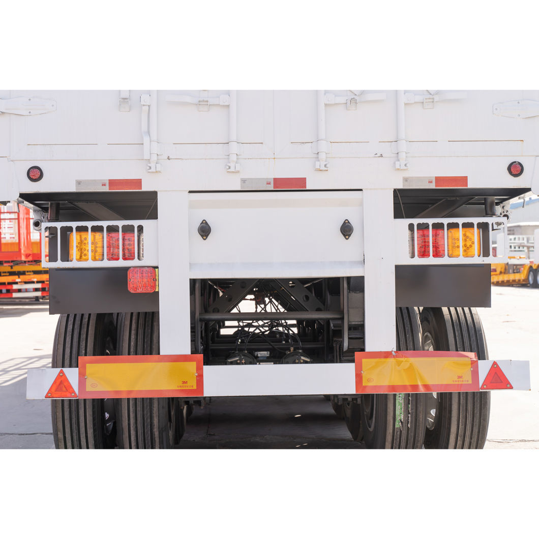 Self dumping 40FT 80tons Stake Cargo Fence Container Semi Truck Trailer AND9407CXY