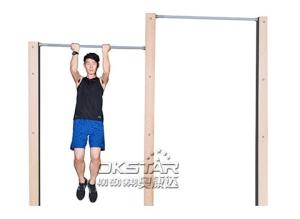 Wholesale outdoor fitness equipments WPC materials based outdoor exercise machine chin up bar from china suppliers