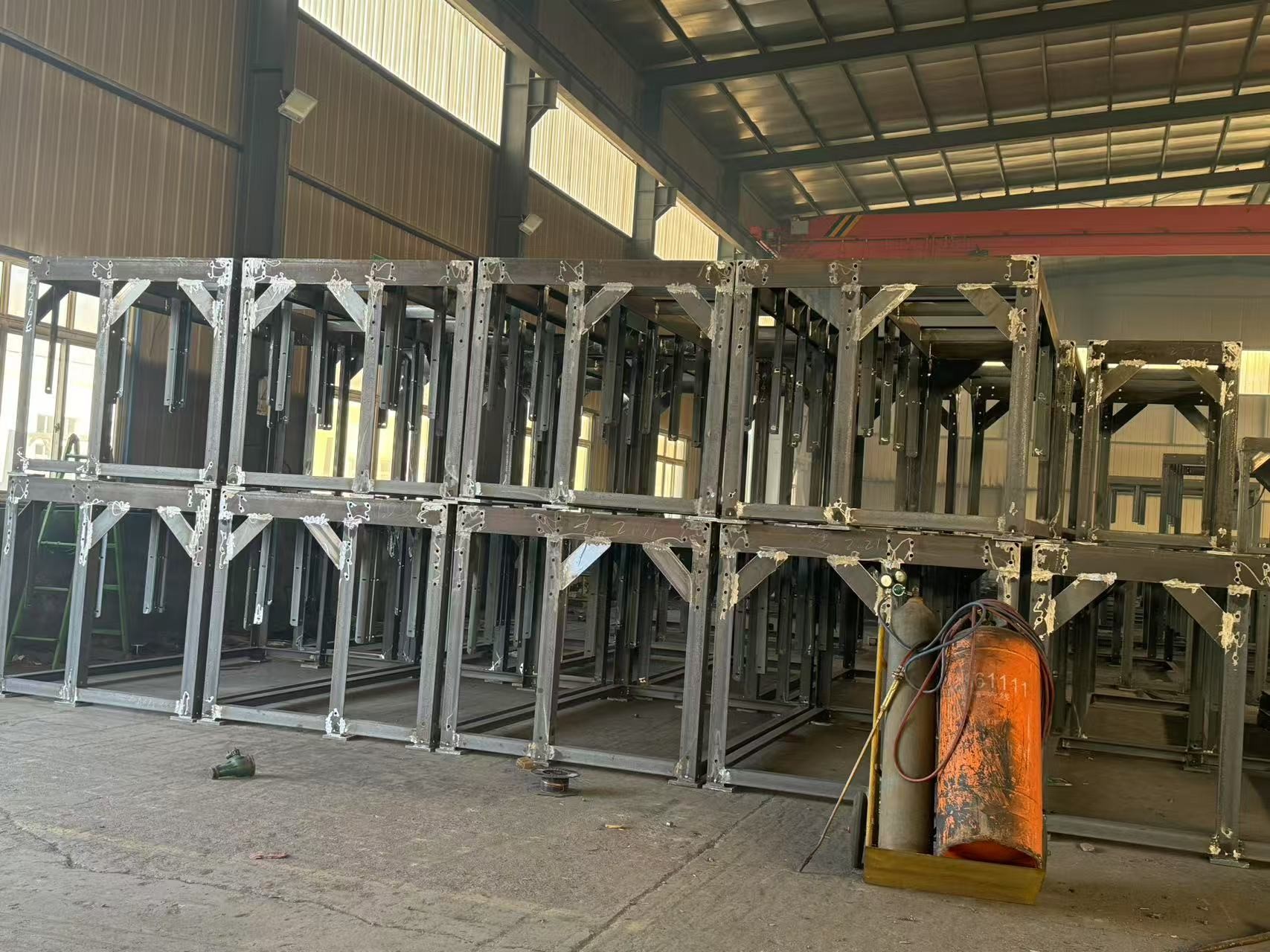 Hot Dip Galvanized Bottom Cabinet Mounting Platform For Wind Tower Supporting Electrical Cabinet On Bottom