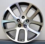 20" SRT10 Machine Black All Season Tires Wheels Rims RAM 1500 2WD 4WD 5x5.5