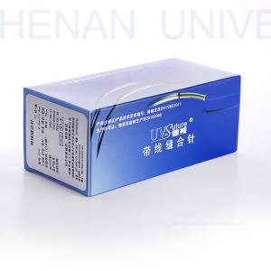 Wholesale 3/8 Circle Surgical Nylon Monofilament Suture ISO13485 from china suppliers