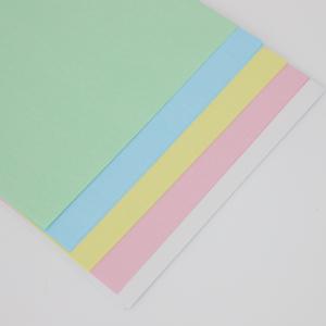 Wholesale Black Image NCR Paper For Laser Printers White Pink Yellow Blue Green 43*61cm Carbonless Paper from china suppliers