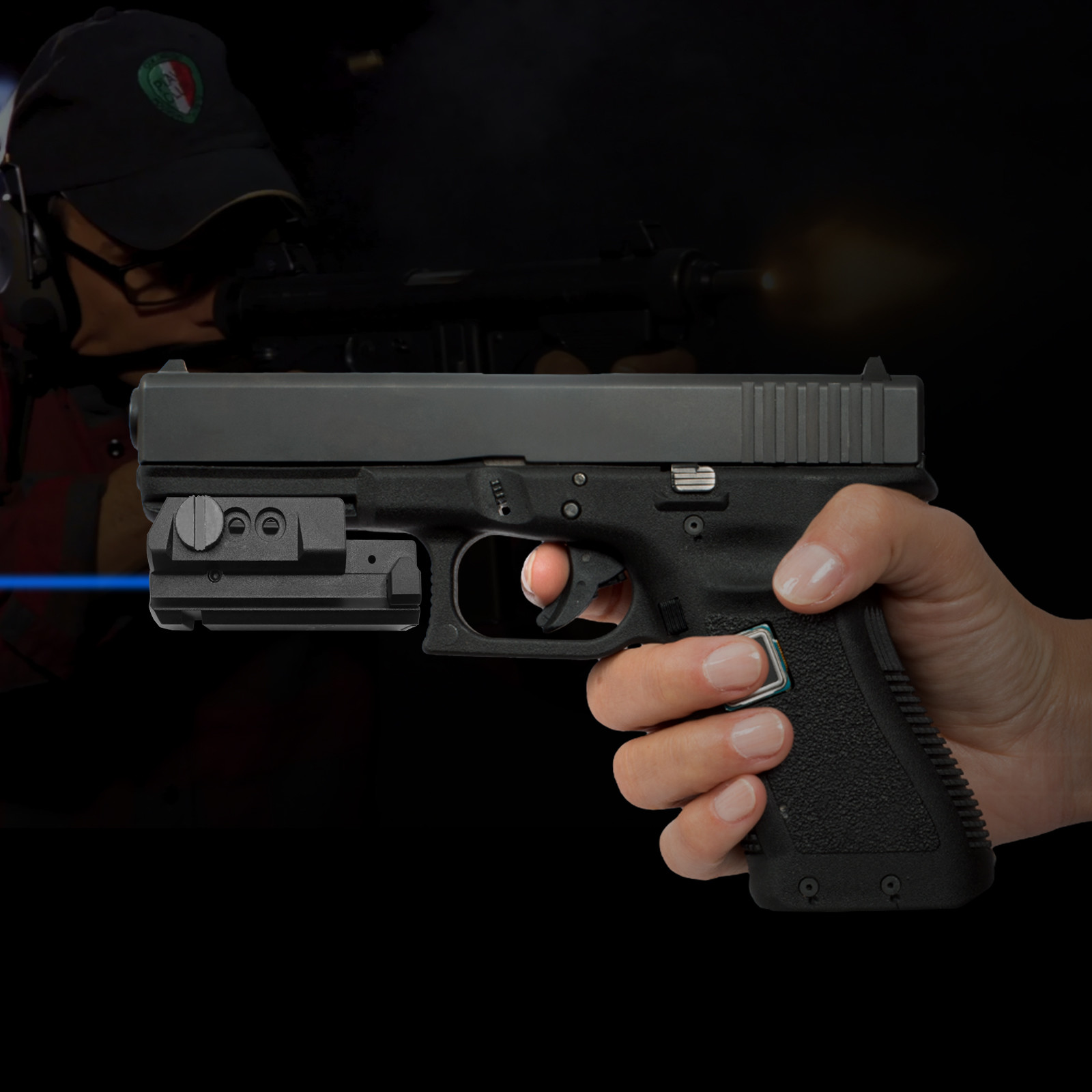 Lightweight Airsoft Gun Lasers Compact Pistol Laser Picatinny
