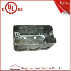 Wholesale UL Approvals Metal Conduit Boxes Galvanised Handy Box 2 inch * 4 Inch from china suppliers