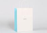 Pretty Cute Plastic Gift Packing Bags Non Woven With Twisted Paper Handle