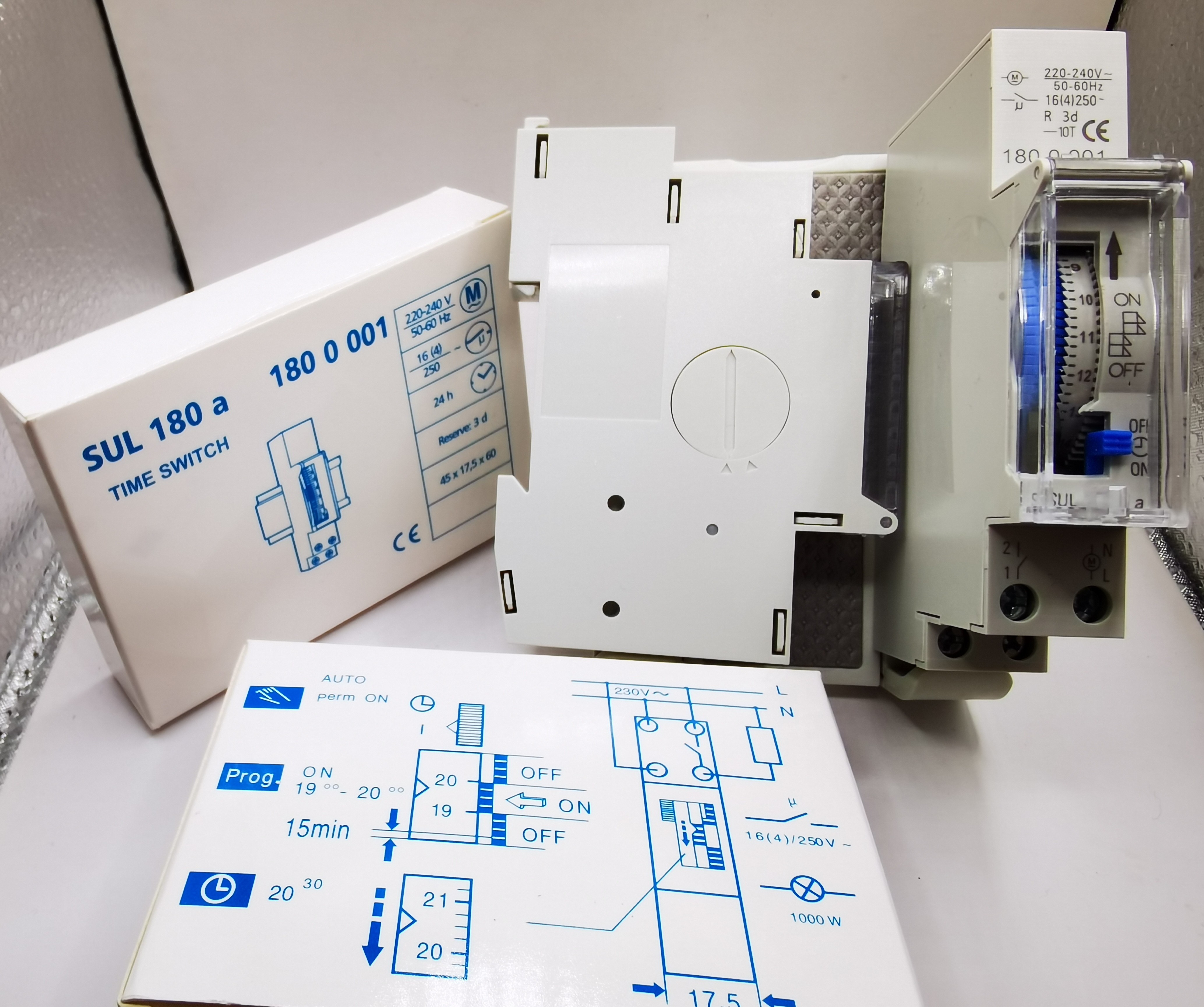 SUL180A 1800001 AC24-380 Mechanical Timer SUL160A Timer switch SUL180