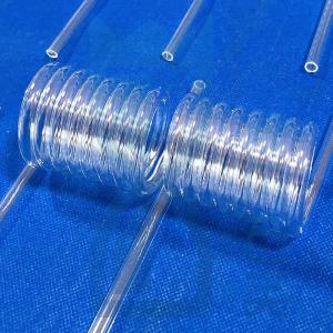 Wholesale Professional Custom High Temperature Resistant Transparent Quartz Spiral Tube from china suppliers