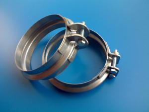 Wholesale 150MM-1000MM Large Diameter Pipe Clamps , Duct Wide Rings Steel Pipe Clamps from china suppliers