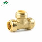 Corrosion Resistant 200psi 1/2''X1/2''X1/2'' Copper Equal Tee