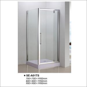 Wholesale 5~6mm Glass Two Door Compact Shower Room Square Shaped 700*700*1950 from china suppliers