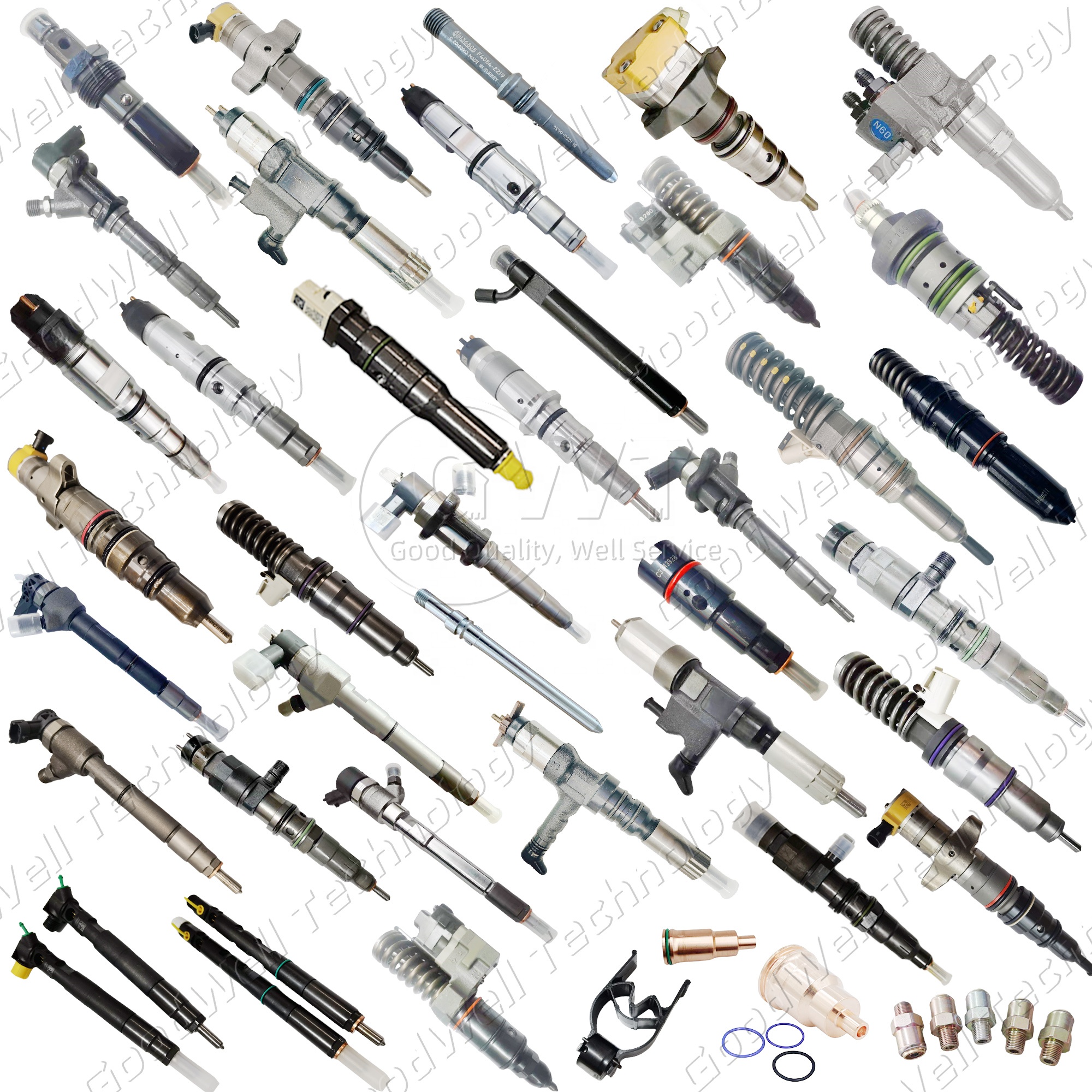 Original diesel fuel injector S6D107 6D107 for 0445120231 6754-11-3011 0445120059 0445120123 0445120060 0445120250