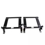 EDDYSTAR Adjustment Black Bucket Seat Brackets Easy Installation For Honda Civic