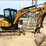 Small Used Excavator SANY SY35U 0.12m³ Bucket Capacity Crawl Excavator