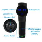 Hot Sale New Mini Vibration Electric Headphones Deep Muscle Massage Gun Body