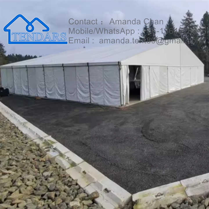 Factory Price Outdoor PVC Canopy With Big Storage Tent For Warehouse And Garages For Sale