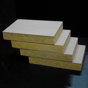 Wholesale Custom Rockwool Acoustic Panels 40kg/M3-180kg/M3 For Noise Reduction from china suppliers