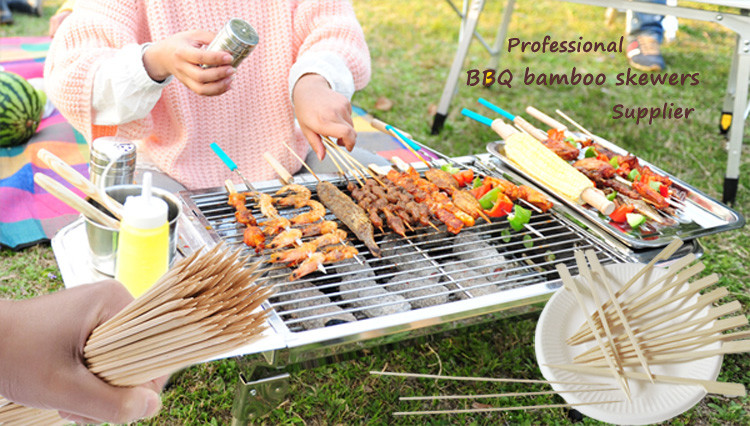 2.5mm BBQ Bamboo Sticks